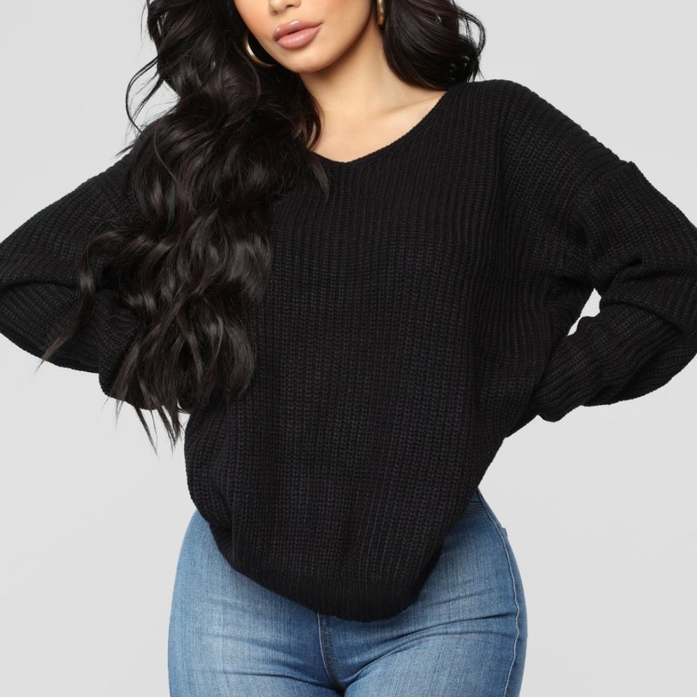 FashionNova Twist Sweater